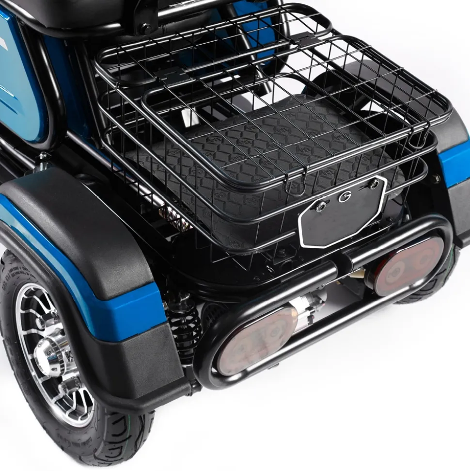 ENEWAY Elektromobil Bari - ETrike - E-Mobil - 3-Rad 6 km/h führerscheinfrei helmfrei blau