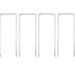 4er-Set Fixiernagel für Trampolin MCW-B34, Erdnagel Hering Erdspieß für Gartentrampolin Minitrampolin
