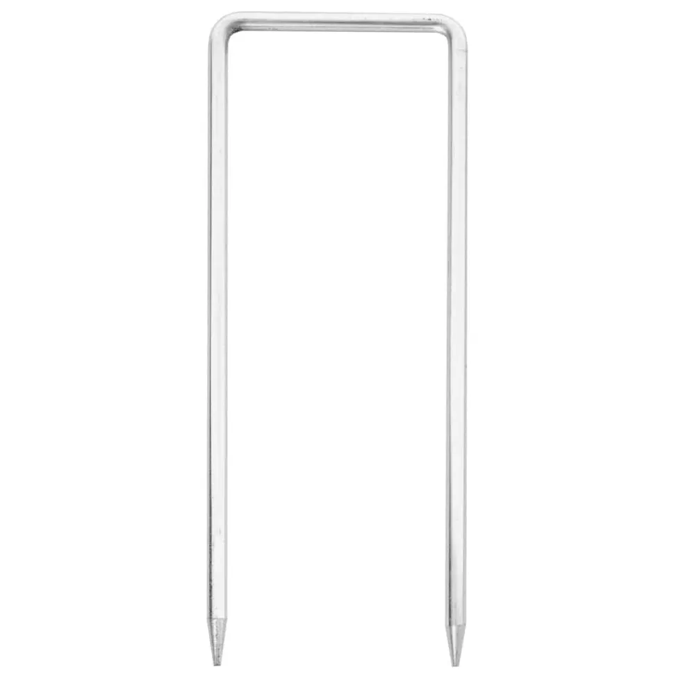 4er-Set Fixiernagel für Trampolin MCW-B34, Erdnagel Hering Erdspieß für Gartentrampolin Minitrampolin