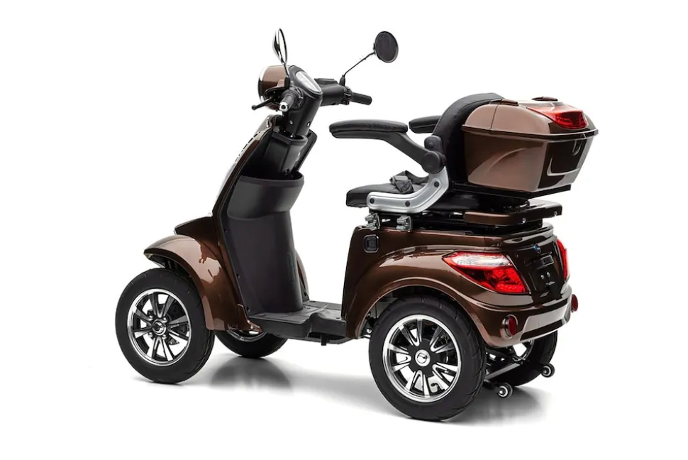 E-Seniorenmobil MAXXI 4.0 - Lithium Akku - 1000W - 25km/h - BRAUN