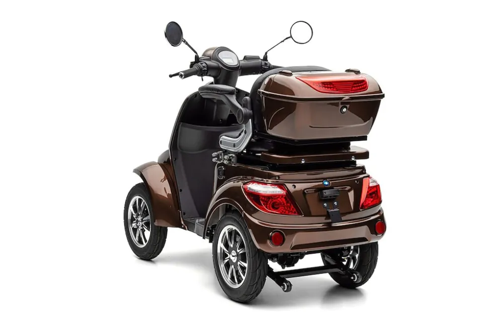 E-Seniorenmobil MAXXI 4.0 - Lithium Akku - 1000W - 25km/h - BRAUN