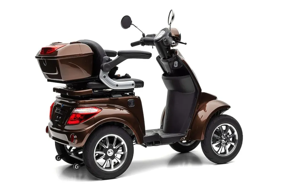 E-Seniorenmobil MAXXI 4.0 - Lithium Akku - 1000W - 25km/h - BRAUN