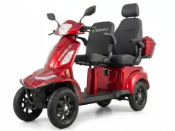 E-Seniorenmobil Vista Quarter-1L, Blei-Akku, 4-Rad, 60V, 1000 Watt, Rot