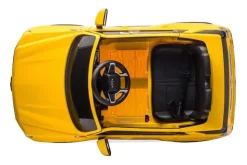 ES-Toys Kinder Elektroauto Chevrolet Tahoe EVA-Reifen Kunstledersitz Stoßdämpfer gelb