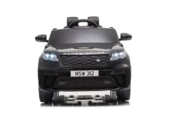 ES-Toys Kinder Elektroauto Range Rover Velar EVA-Reifen Stoßdämpfer Scheinwerfer schwarz