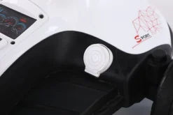 ES-Toys Kinder Elektro-Fahrzeug Drift Cart Gokart, Bluetooth Rückwärtsgang Hupe rot