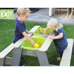 EXIT Aksent Sand,- Wasser- und Picknicktisch (2 Bänke)