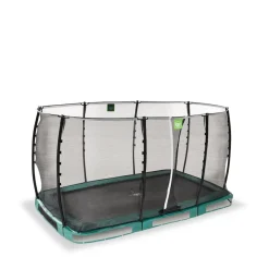 EXIT Allure Classic Bodentrampolin 214x366cm - grün