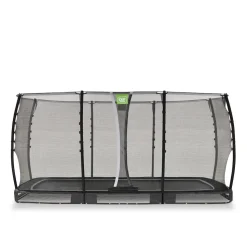 EXIT Allure Classic Bodentrampolin 244x427cm - schwarz