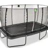 EXIT Allure Classic Trampolin 214x366cm - schwarz