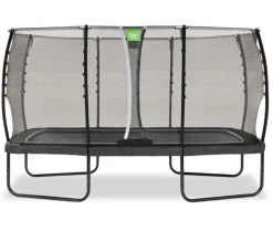 EXIT Allure Classic Trampolin 244x427cm - schwarz