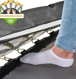 EXIT Allure Classic Trampolin ø253cm - schwarz
