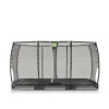 EXIT Allure Premium Bodentrampolin 214x366cm - schwarz