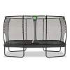 EXIT Allure Premium Trampolin 244x427cm - schwarz