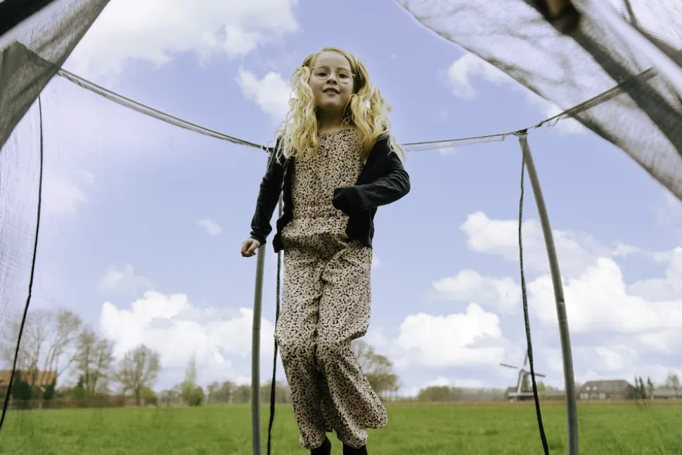 EXIT Black Edition Bodentrampolin ø305cm - schwarz