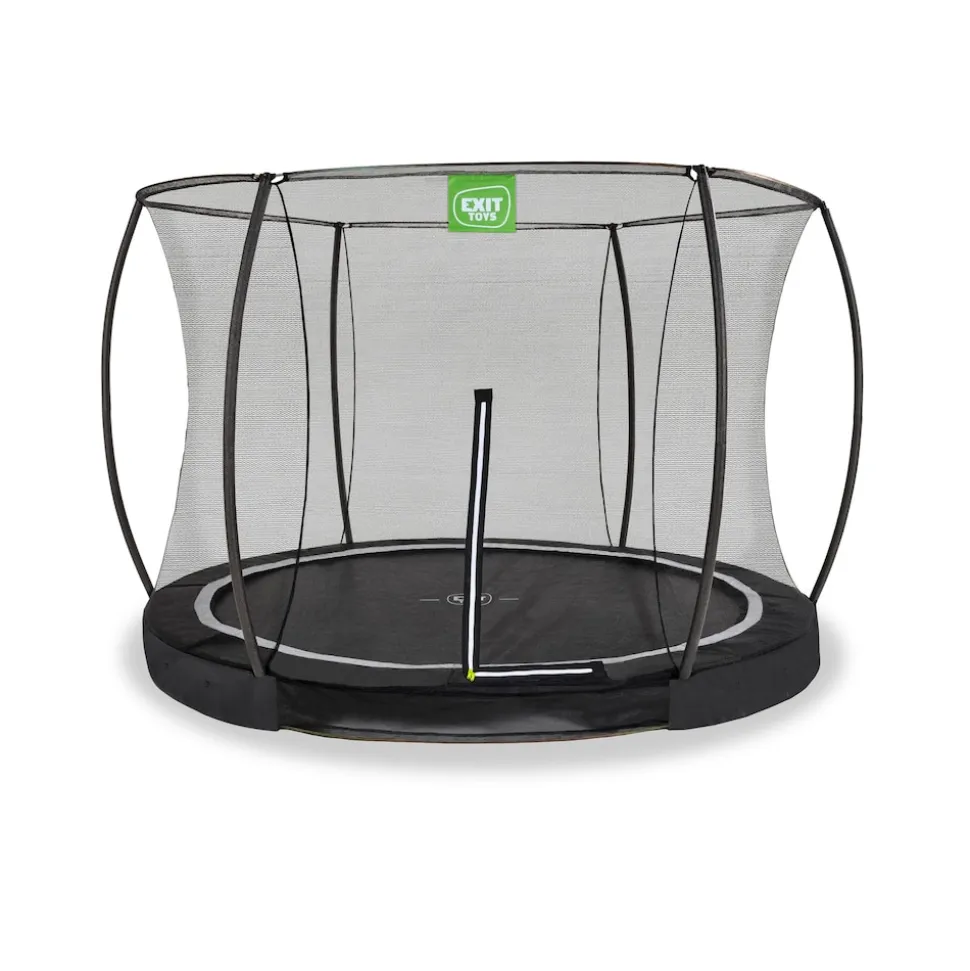 EXIT Black Edition Bodentrampolin ø305cm - schwarz