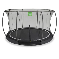 EXIT Black Edition Bodentrampolin ø366cm - schwarz