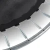 EXIT Black Edition Bodentrampolin ø244cm - schwarz