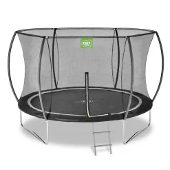 EXIT Black Edition Trampolin ø305cm - schwarz