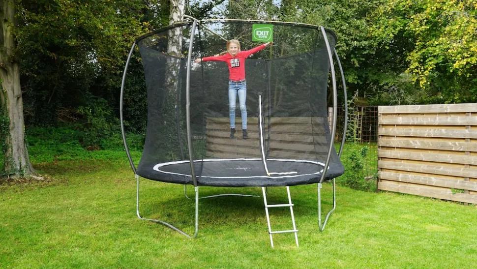 EXIT Black Edition Trampolin ø305cm - schwarz