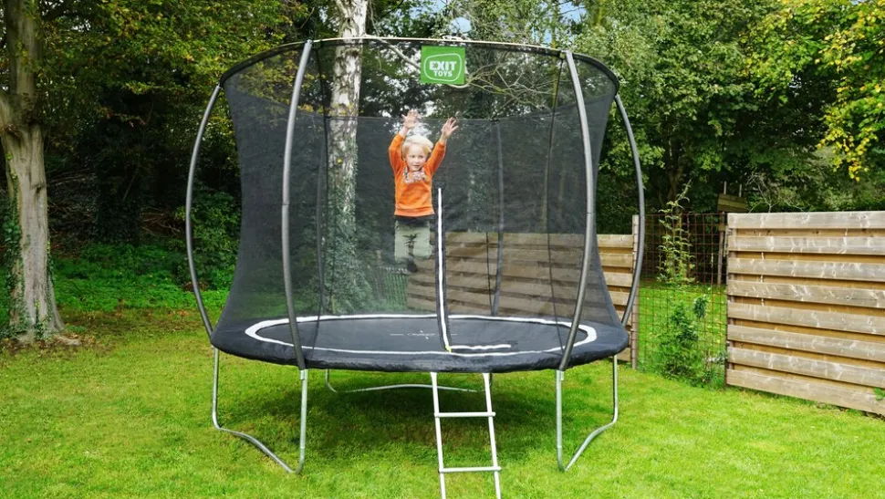 EXIT Black Edition Trampolin ø305cm - schwarz