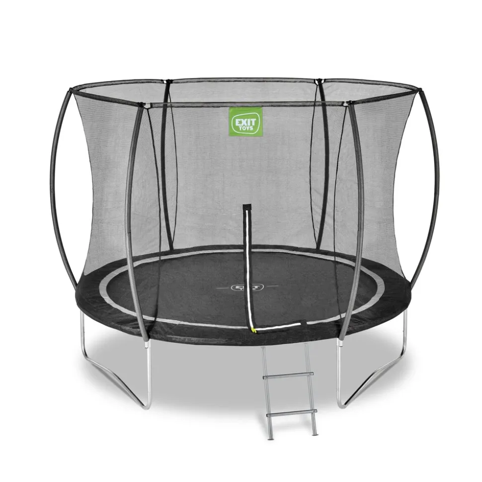 EXIT Black Edition Trampolin ø244cm - schwarz