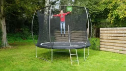 EXIT Black Edition Trampolin ø244cm - schwarz