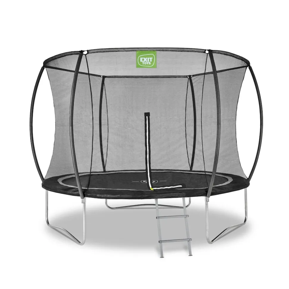 EXIT Black Edition Trampolin ø244cm - schwarz