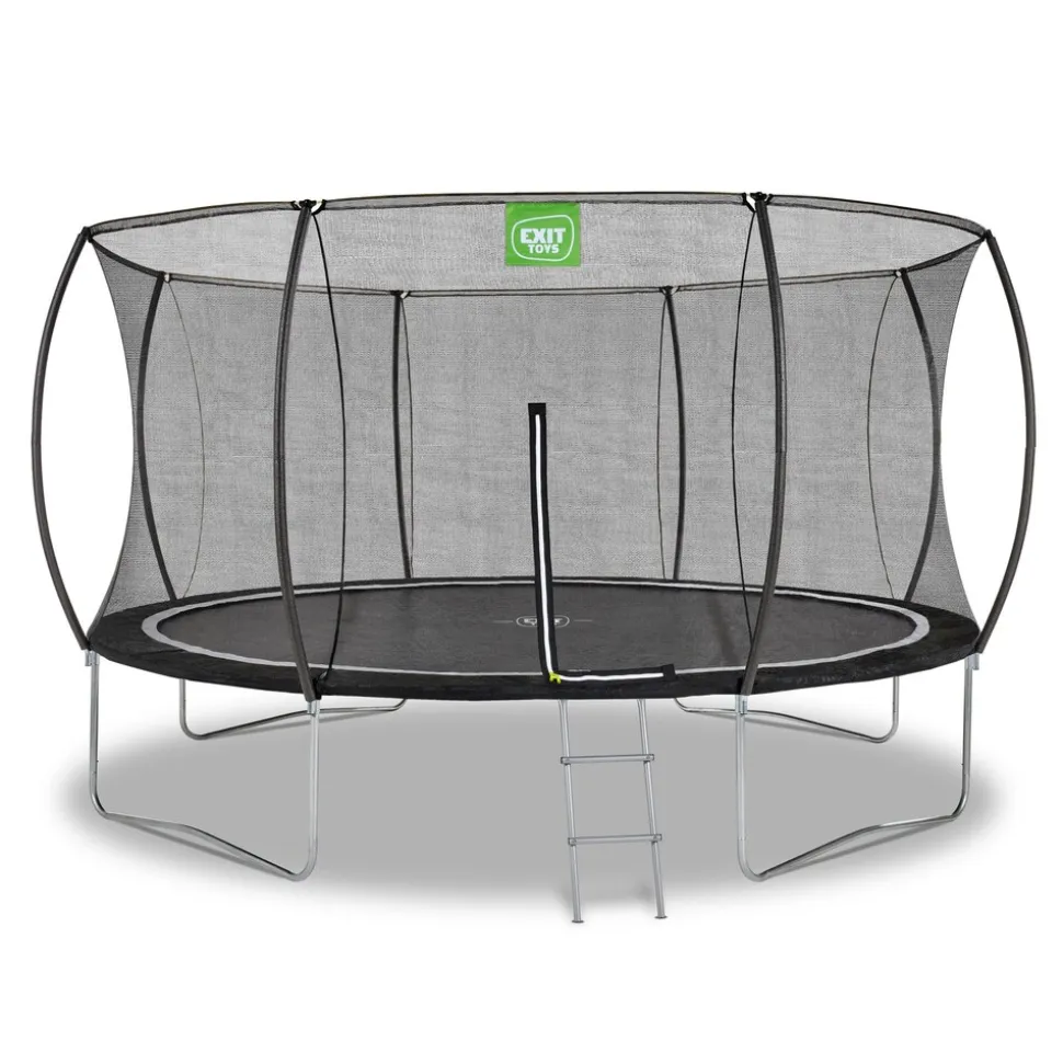 EXIT Black Edition Trampolin ø366cm - schwarz