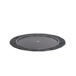 EXIT Dynamic ebenerdiges sports Trampolin ø427cm - schwarz