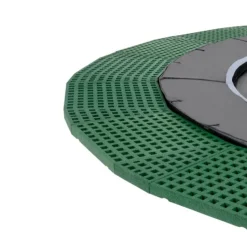 EXIT Dynamic GroundLevel ø366cm, schwarz + FreeZone Safety Edge