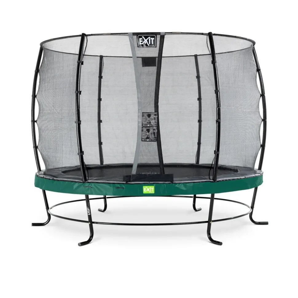 EXIT Elegant 305 (10ft) RUND + Sicherheitsnetz Economy grün