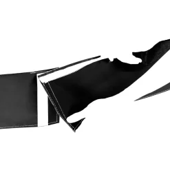 EXIT Elegant Premium Rect. 214x366 (7x12ft) + Sicherheitsnetz Deluxe RECHTECKIG schwarz