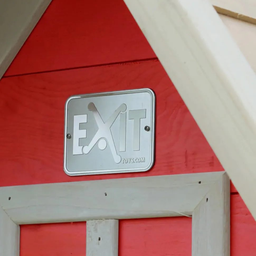 EXIT Fantasia 300 Holzspielhaus Rotbraun