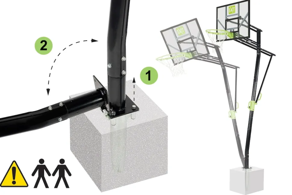 EXIT Galaxy Inground Basket