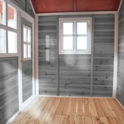 EXIT Loft 350 Holzspielhaus - grau