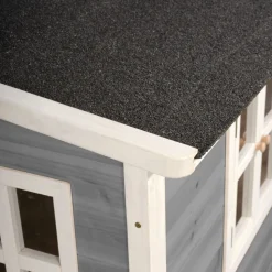 EXIT Loft 550 Holzspielhaus - grau