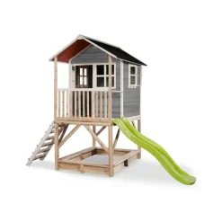 EXIT Loft 500 Holzspielhaus - grau