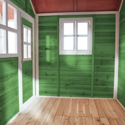 EXIT Loft 350 Holzspielhaus - grün