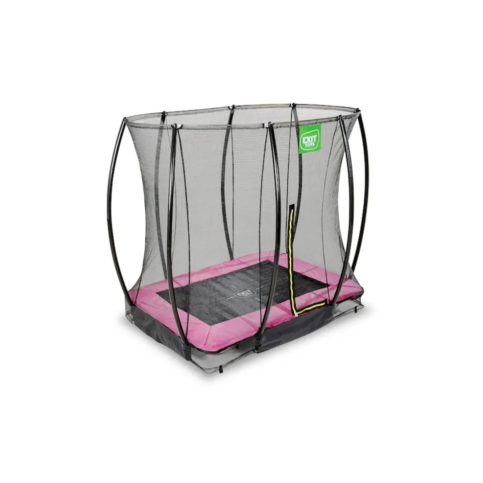 EXIT Silhouette Ground + Sicherheitsnetz Rechteckig 153x214 (5x7ft) Rosa