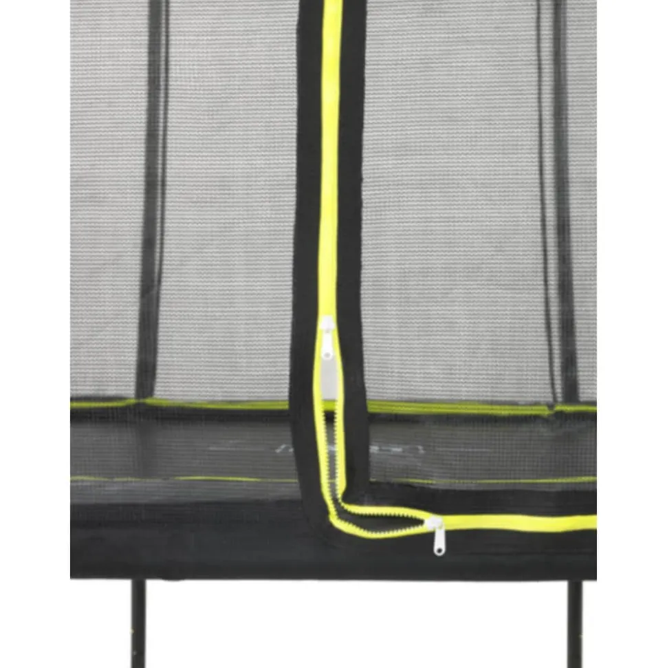 EXIT Silhouette Rechteckig 214x305cm (7x10ft) + Sicherheitsnetz Schwarz