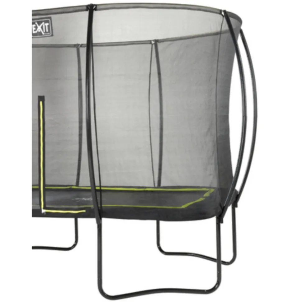 EXIT Silhouette Rechteckig 214x305cm (7x10ft) + Sicherheitsnetz Schwarz