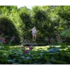 EXIT Silhouette sports Bodentrampolin ø305cm - schwarz