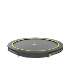 EXIT Silhouette sports Bodentrampolin ø305cm - schwarz