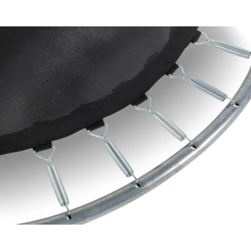 EXIT Silhouette Trampolin + Sicherheitsnetz 183 (6ft)Schwarz
