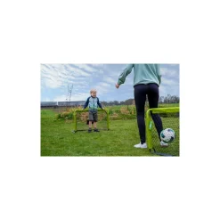 EXIT Tempo 900 Mini-Fußballtore (Set von 2) - grün/schwarz
