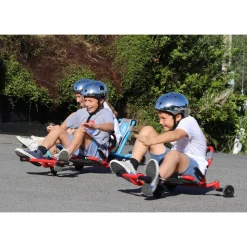 EzyRoller Drifter Pro X Trike für Jugendliche und Kinder ab 10 Jahre und Erwachsene Dreirad Drifttrike Dreiradscooter