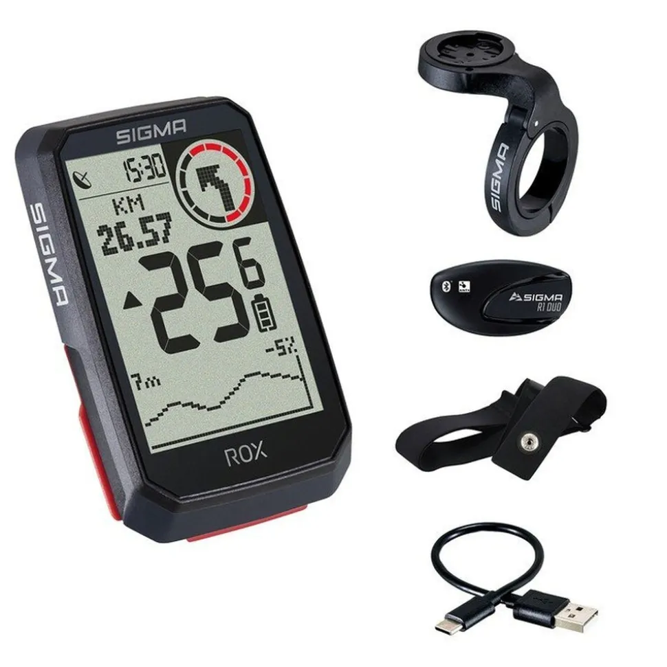 Fahrradcomputer Rox 4.0 HR Set