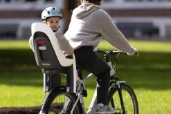 Fahrrad- Kindersitz Caress f. Rahmenrohr, weiß
