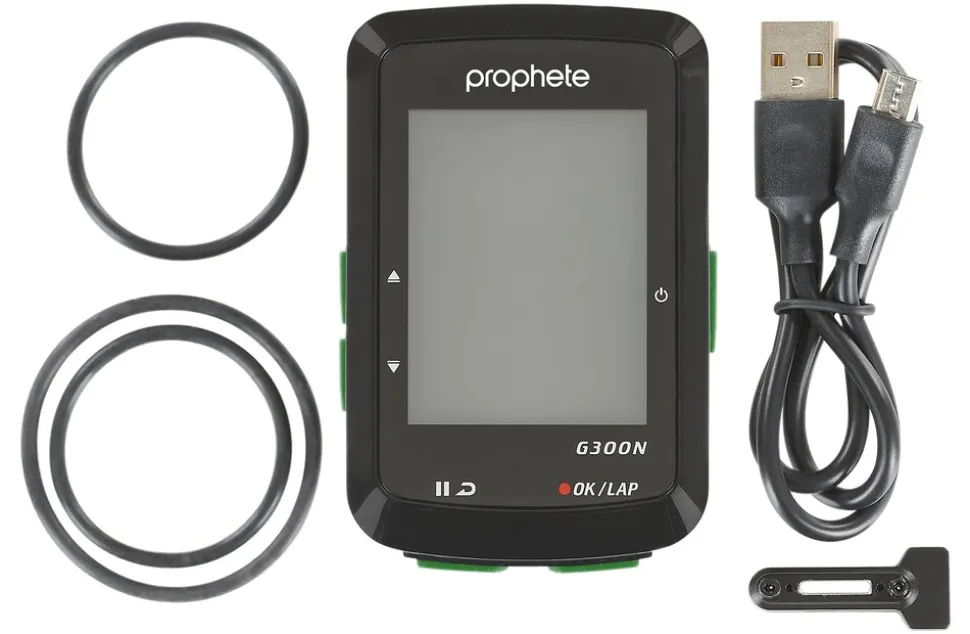 Fahrradnavigationssystem, GPS Computer, 14 Funktionen inkl. Lenkerhalterung,